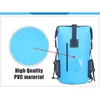 Bolsa de natação à prova d'água 30L ao ar livre, balde, bolsa seca, bolsa de armazenamento, rafting, esportes, caiaque, canoagem, viagem, bolsa à prova d'água LJ201124