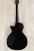 Super Rare Zemaitis Casimere MFG24 Metal Front Black Electric Guitar Flower Top Locking Tuners8261491