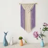 Macrame Boho Tapestry Handmade Cotton Rope Tassel Tapestries Wall Hanging Bohemian Crafts Nordic Backdrop Home Bedroom Decoration YG82