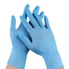 50pcs/set Disposable Latex Rubber Gloves Household Cleaning Gloves Home Experiment Catering Gloves Universal Left and Right Hand 201022