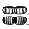 Auto Parts Front Grilles For X1 F48 F49 Replacement ABS Glossy Black Style Car Mesh Grille