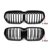 Auto Parts Front Grilles For X1 F48 F49 Replacement ABS Glossy Black Style Car Mesh Grille