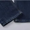 Jeans casual da uomo in cotone denim con cerniera Autunno Hip Hop Abiti da lavoro larghi Pantaloni lunghi Modis Tuta blu Pantaloni dritti # Z 201118