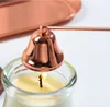 Candle Accessory Set 3pcs Best Gift Package with Wick Trimmer Cutter scissors Bell Snuffer Wick Dipper for Candle Lover