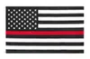 2020 direct usine en gros 3x5Fts 90cm x 150cm agents d'application de la loi USA police américaine mince ligne bleue drapeau