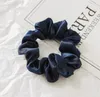 Hair Accessories 21 Pcs/lot Scrunchies Wholesale Elastic Bands For Women Solid Color Girls Ponytail Holder Ties