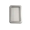 3 Type Optional Tin Boxes Square Bluetooth Headset Packaging Casket Plated Silver Open Window Clear Case Business Card New Arrival 1 35lp G2