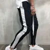 2021 موضة جديدة الشارع الشهير sweatpants للرجال السببية الرياضية السراويل الأسود الأبيض العصرية الرجال الهيب هوب sweatpants السراويل