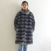معطف الفرو الثعلب الفضي الحقيقي، معطف الفرو الثعلب الطبيعي النساء معطف الفرو فوكس الصوف متماسكة بطانة، حامل أنيق طوق qd.yishang 201102
