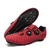 Calçados de caldo de ciclismo sapatos mtb shoes planos road masculino esporte de mountain bike bike triathlon spd auto-bloqueio