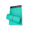 17 * 30 cm Green Courier Bags Glassato Arancione Arancione Adesivo Adesivo Adesivo Matte PE Busta Busta Mailer Postatrice