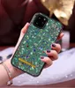 Luxe Gradient Glitter Phone Cases Bling Skin Back Cover Protector pour iPhone 12 mini 11 pro max X Xs XR Xs max 7 7p 8plus