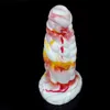 NXY Anal Toys Yocy Colorful Silicone Imitation Animal False Penis Fun Female Suction Cup Masturbation Device Color Sex Products 0314