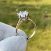 Nueva joyería de lujo brillante Anillos de pareja Impresionante plata de ley 925 Corte ovalado Topacio blanco CZ Dimond Piedra preciosa Mujer Boda Brida7711528