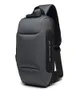 Дизайнерская сумка на груди мужская водонепроницаемая USB Oxford Crossbody сумки анти-кража планка мешковина многофункциональный короткий путешествие посланник груди для мужчин