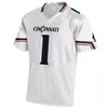 Maglia Cincinnati Bearcats College Football Dorian Emory Jones Salsa Gardner Corey Kiner Ryan Myles Montgomery Xzavier Henderson Braden Smith Dee Wiggins Dingle