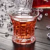 Upors 350 ml Whisky Glass Unikt Elegant Scotch ES Liquor Tumbler Crystal Whisky for Home Party Wedding ES Gift Y200106