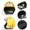 Kask z kurczaka Cap Pet Ochronna Gear Sun Ochrona Rain Kask Zabawki Ptak Kury Małe Pet Supplies Kostiumy Akcesoria CNY2357