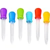 1 Pc Baby Druppelaar Geneeskunde Feeder Kind Geneeskunde Apparaat Siliconen Pipet Vloeibaar Voedsel Druppelaar Baby Gebruiksvoorwerpen 5ML2496117