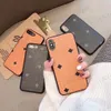 GE Fashion Phone Case dla iPhone 12 Mini 12Pro 11 11Pro x XS Max XR 8 7 6 6S Plus Skórzana Pokrywa dla Samsung S20 S10 S9 S8 Uwaga 20 10 9 8