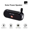 TG182 Solar Power Bluetooth Speaker Portable Column Wireless Stereo Music Box Bank Boombox TWS 50 utomhusstöd TFUSBAUX5556697