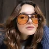 Occhiali da sole Classic Retro Vintage Aviation Pilot Donna Uomo Big Large Oversize Frame Luxury Designer Shades 70s Sun Glasses9608001