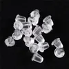 100200pcs Rubber Earring Back Silicone Round Ear Plug Blocked Caps Earrings Back Stoppers For DIY Parts Jewelry Findings Making3282574