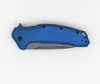 Offerta speciale OEM 1776NBBW Coltello pieghevole ad apertura assistita Acciaio 420HC Lama nera stone wash Manico in alluminio 6061-T6