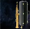Saxophone soprano Or droit Or saxophone soprano B saxophone soprano laque d'or