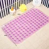 Bath Mats Anti-Slip Massage Massagem 35 * 65 cm Casa de banho PVC PVC PAD PAD com ventosas Banheira Banheira Esteira antiderrapante Acessórios do banheiro EED3678