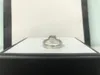 مصمم خاتم القلب خواتم للنساء التصميم الأصلي أعلى جودة رنين الحب مع المربع 1PCS NRJ