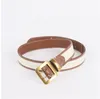 Designers masculins ceintures classiques de luxe décontractée lettre de boucle lisse pour femmes pour hommes ceinture en cuir 3,8 cm