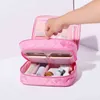 Nxy Cosmetic Bags Sac à Cosmétiques Double Couche Nécessaire 부어 Esthéticienne Boîte Outils de Maquillage Beauté 220302