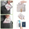 Opbergzakken Reizen Paspoort Cover Id Card Slot Case Houder Organizer Portemonnee Geld Tas Portefeuilles Covers voor Meisjes Dames Mannen 6x4.3x0.7in