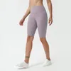 AL0lulu Women's Yoga Pants Fitness Sports Outdoor Running Taniec nago nago szlifowane szybkie suszące pięciopunktowe spodnie