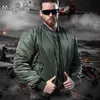 MA1 육군 공수 비행 파일럿 자켓 망 망 겨 겨울 따뜻한 공군 군사 비행 폭격 재킷 방풍 및 방수 코트 201218