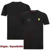 F1 Mäns Kortärmad T-shirt, Motorcykel Cross-Country Suit, Röd, Big Rabatt, Officiell, 2022 T-shirts