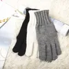 Ski Gloves Full Fingers Knitted Warm Mitten Winter Favor For Autumn And YS-BUY