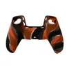 Cache de boîtier de camouflage pour contrôleur PS5 Sweatproof Spain Silicone manche de poignée de silicone pour Playstation 5 Gamepad Haute Qualité rapide