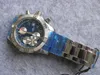 43 мм хронографа мужские часы наручные часы A1338111 SS GF Best Edition автоматические 7750 28800VPH Sapphire Crystal водонепроницаемый секундомер