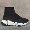 Designer Speed Trainer Casual Shoes For Sale Lace Up Fashion Flat Socks Boots Speed 2.0 Men Women Runner Sneakers With Dust Bag Size 35-45