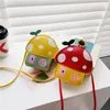 Fashion Coin Purse Kids Wallet Designers de cogumelos Bolsa de bolsas para crianças bolsas de bolsa Mini -Tote Cartoon One ombro bolsas CZ113C