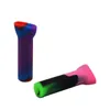 2022 Smoke Silione Filter Tips Dry Herb 33mm Length Cigarette Silicone MouthTips Flat Head Mixed Color Wholesale