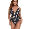 ZL0489 SEXY ZESTAW 4xl Kobiety drukowane Suspendend Flash One-miejscu strój kąpielowy Trzypunktowy bikini stroje kąpielowe żeńska biliquini dziewczyna letnia plaża konserwatywny garnitur pływacki
