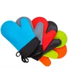 Home Long Professional Silicone Oven Mitt Kitchen Waterproof Non-Slip Potholder Gloves Cooking Baking glove home tools