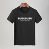 Beroemde Heren Hoge Kwaliteit T-shirt Letter Print Ronde Hals Korte Mouw Zwart Wit t-shirt Mode Mannen Vrouwen Tees polo shirts top tee