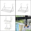 Hangers & Racks Clothing Housekee Organization Home Garden By Folding Shoe Drying Rack Clothes Airer Stainless Steel Laundry Underwear Stora