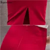 Элегантные миди -карандашные юбки Высокая талия для юбки большого размера wrok 2020