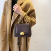 2021 New Womens Bolsas e Bolsas de Luxo Moda Mini Ombro Designer Corrente PU Couro Flap Crossbody Bag