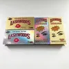 Tomt lashwood rektangulära hårda ögonfransar låda för 8mm-27mm mjukremsa mink ögonfransar anpassad privat etikett magnetisk förpackning